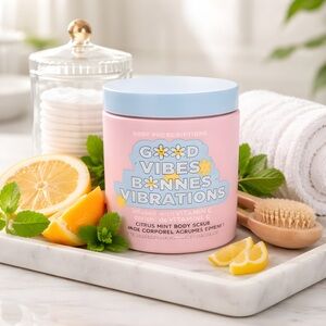 *NEW* Good Vibes Citrus Mint Exfoliant Body Scrub